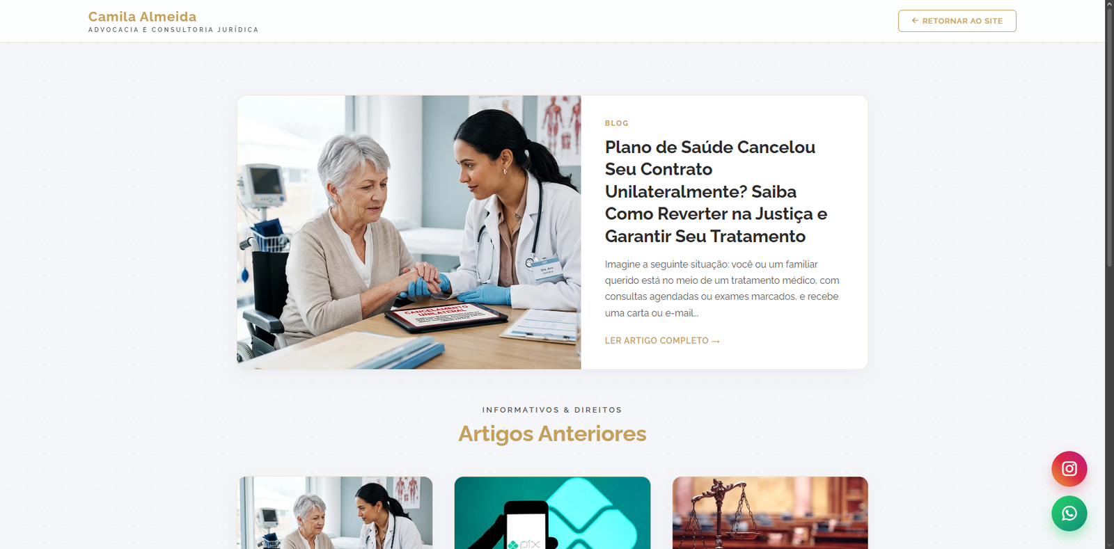 Portal de Conteúdo Jurídico